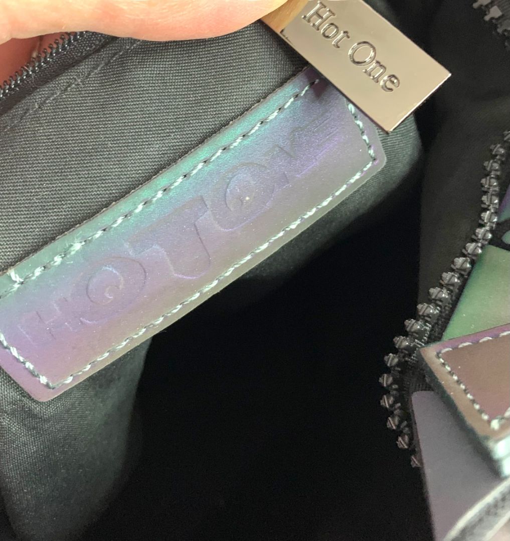 Hotone Iridescent Geometric Prism Handbag Shoulderbag Tote