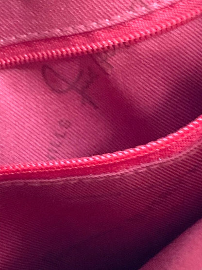 Vintage Fred Hayman Beverly Hills Brown Leather Crossbody Bag