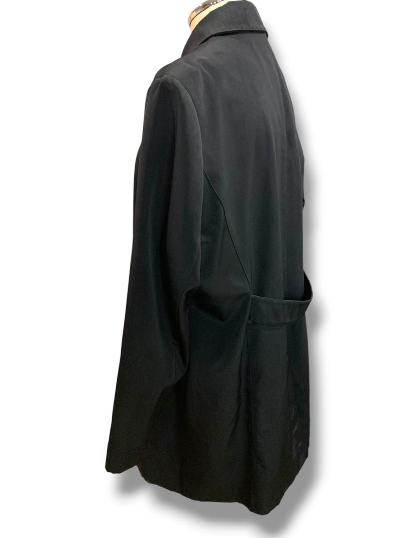 Size XL Anne Klein Womens Black Snap Up Jacket Lined Pockets Below Hip
