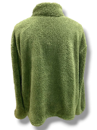 XXL (19) Nobo No Boundaries Junior Womens Green Fleece Pullover Jacket