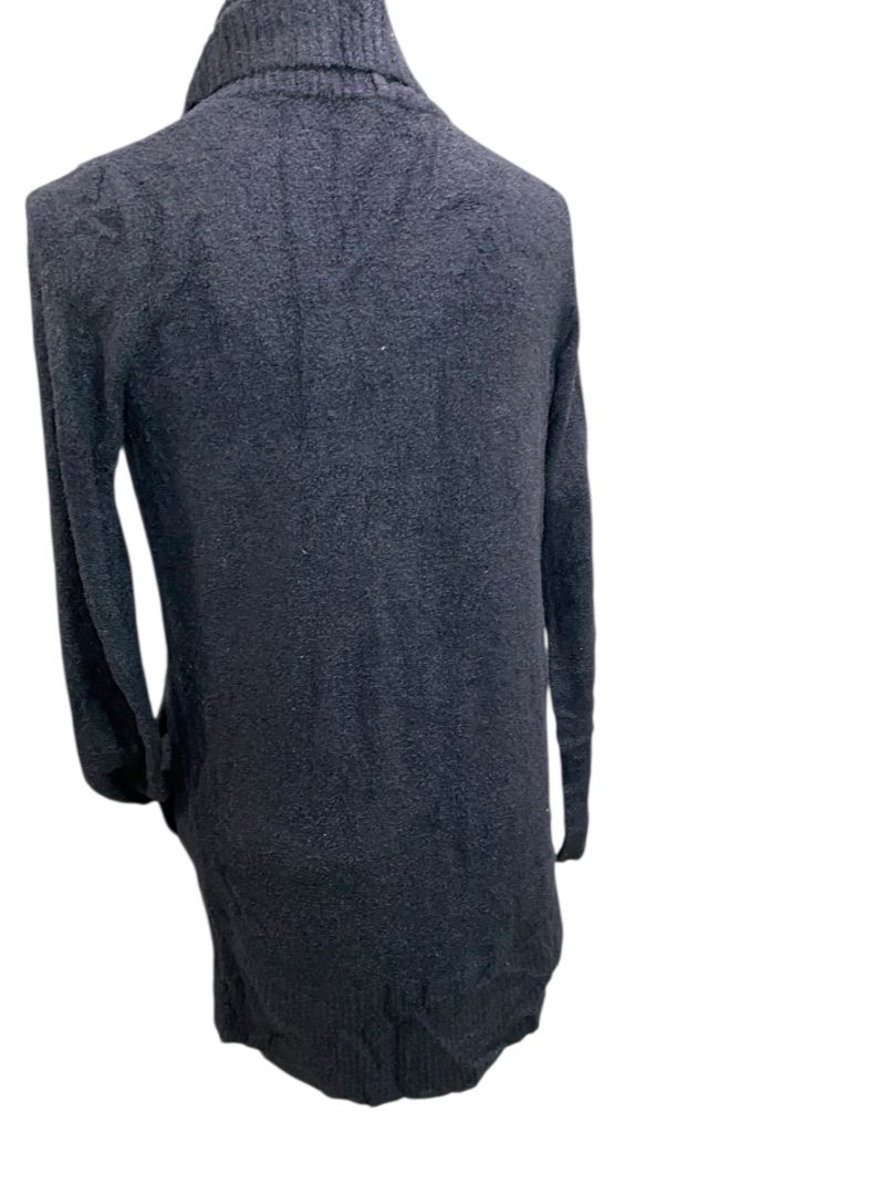 Small Barefoot Dreams Cozychic Lite Womens Navy Blue Cardigan Pockets