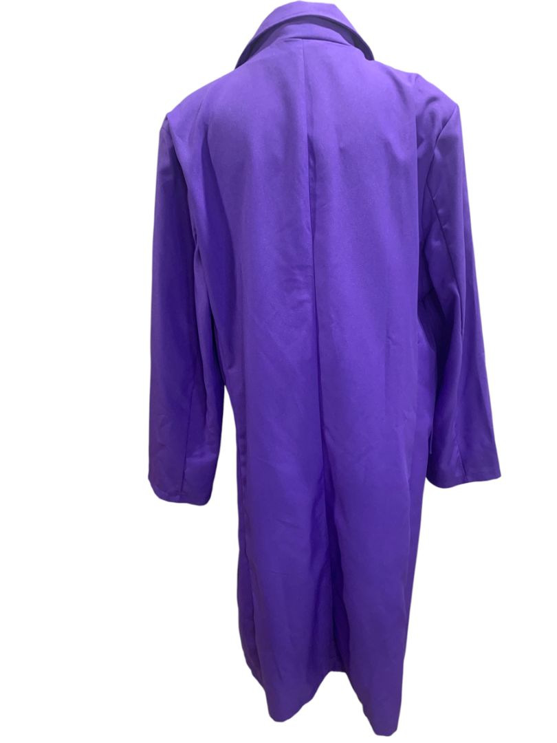 One Size Adult Prince Purple Rain Jacket and Jabot Cosplay Costume