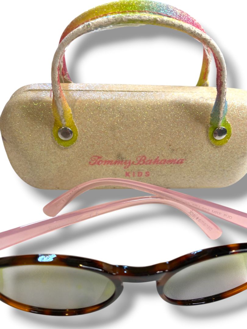 Girls Youth Tommy Bahama Sunglasses Mirrored SR1222 18 03 with Case