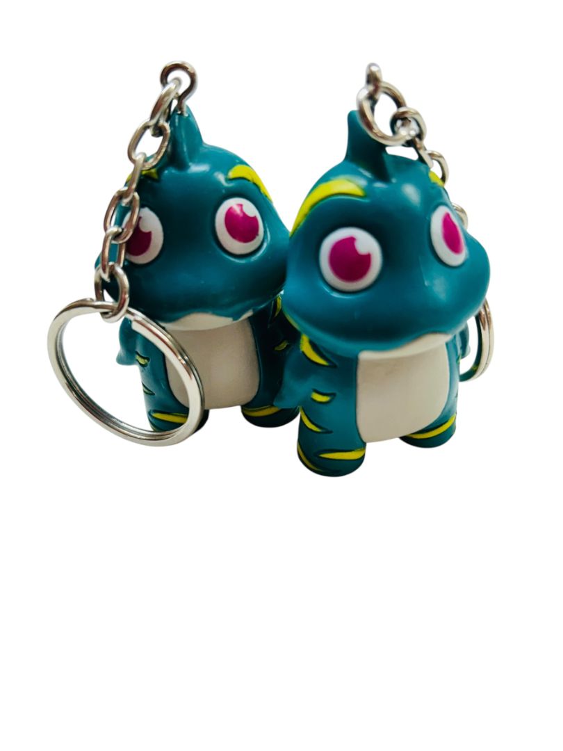 Lot of 13 American Heart Association Vinyl Figurine Keychain Key Rings 2"