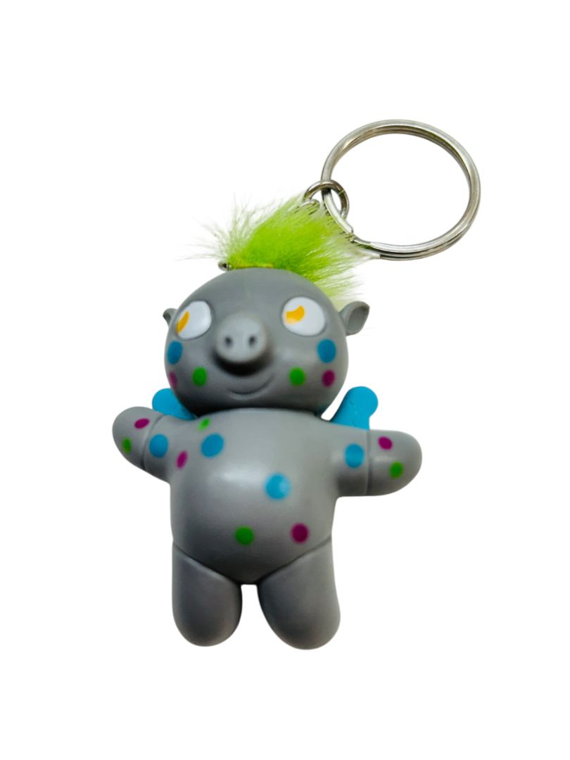 Lot of 13 American Heart Association Vinyl Figurine Keychain Key Rings 2"