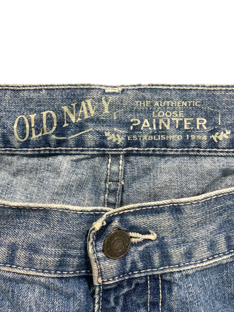40 x 30 Old Navy Mens Jeans Carpenter Style The Authentic Loose Painter