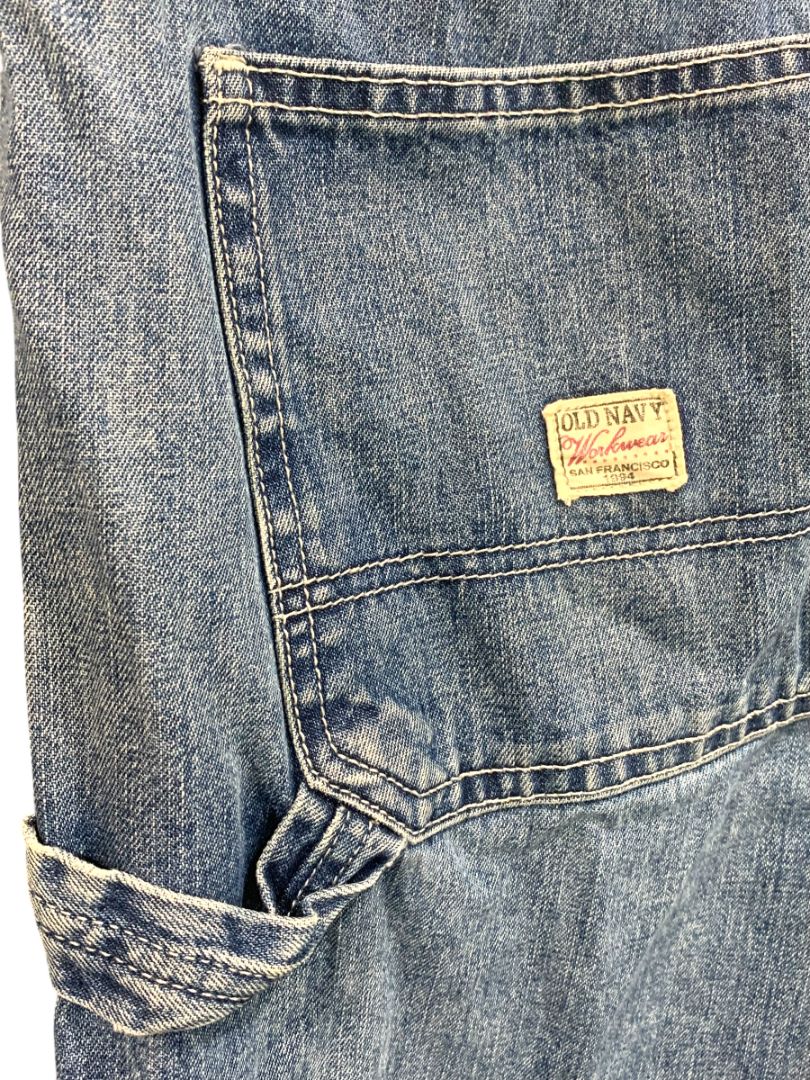 40 x 30 Old Navy Mens Jeans Carpenter Style The Authentic Loose Painter