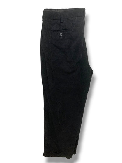 40 x 30 Croft & Barrow Mens Black Corduroy Pants Cotton