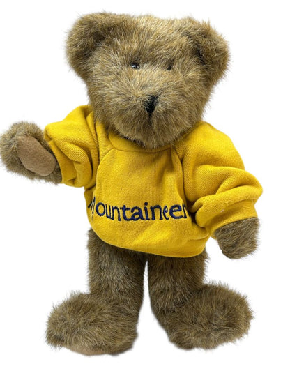 Boyds Bear Plush West Virginia Mountaineers 10" Articulated Teddy Bear