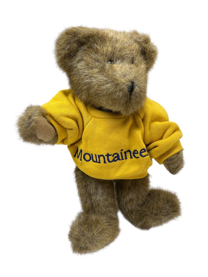 Boyds Bear Plush West Virginia Mountaineers 10" Articulated Teddy Bear