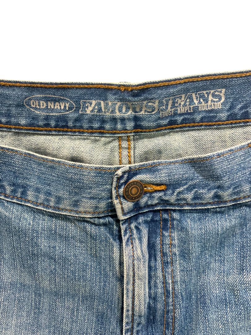 42 x 30 Old Navy Mens Famous Jeans Loose Fit Denim