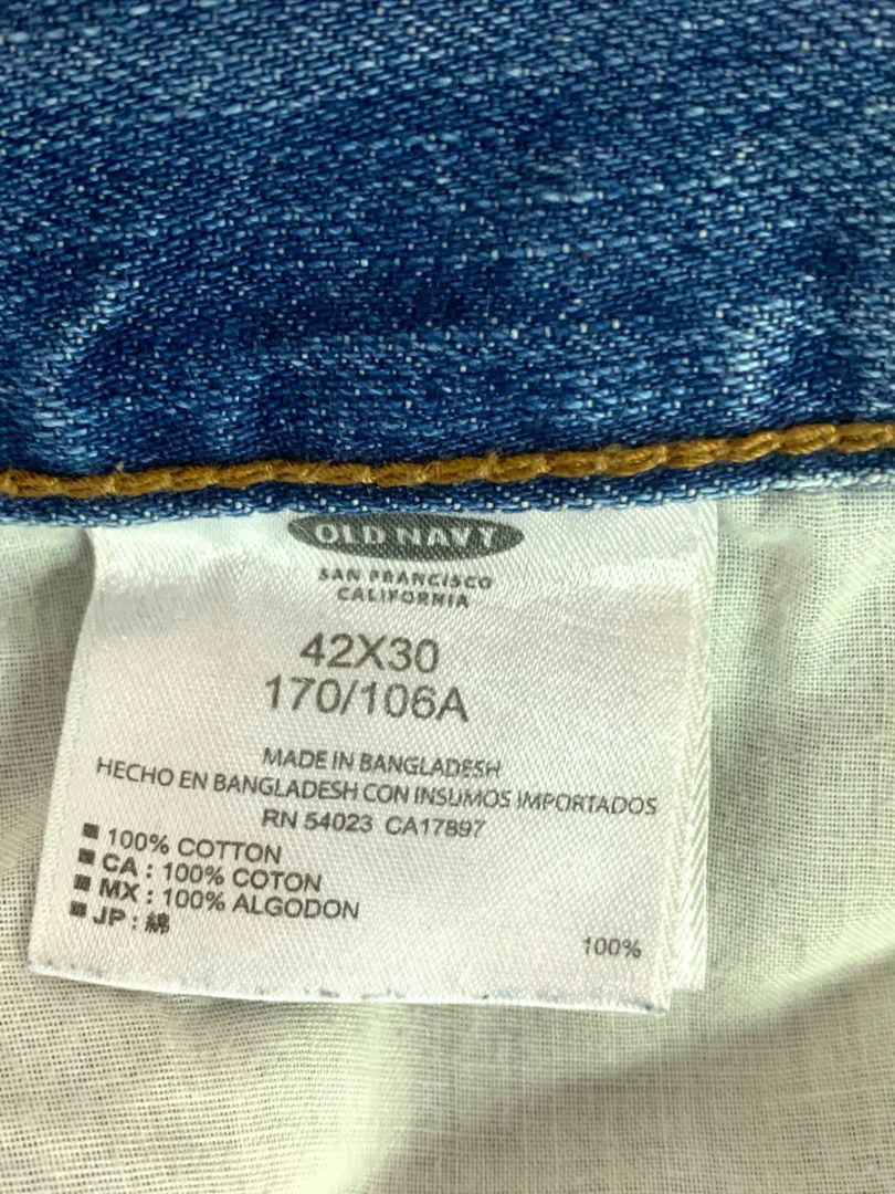 42 x 30 Old Navy Mens Famous Jeans Loose Fit Denim