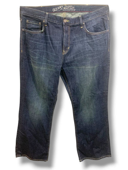 40x30 Old Navy Mens The Authentic Boot-Cut Mens Dark Wash Jeans