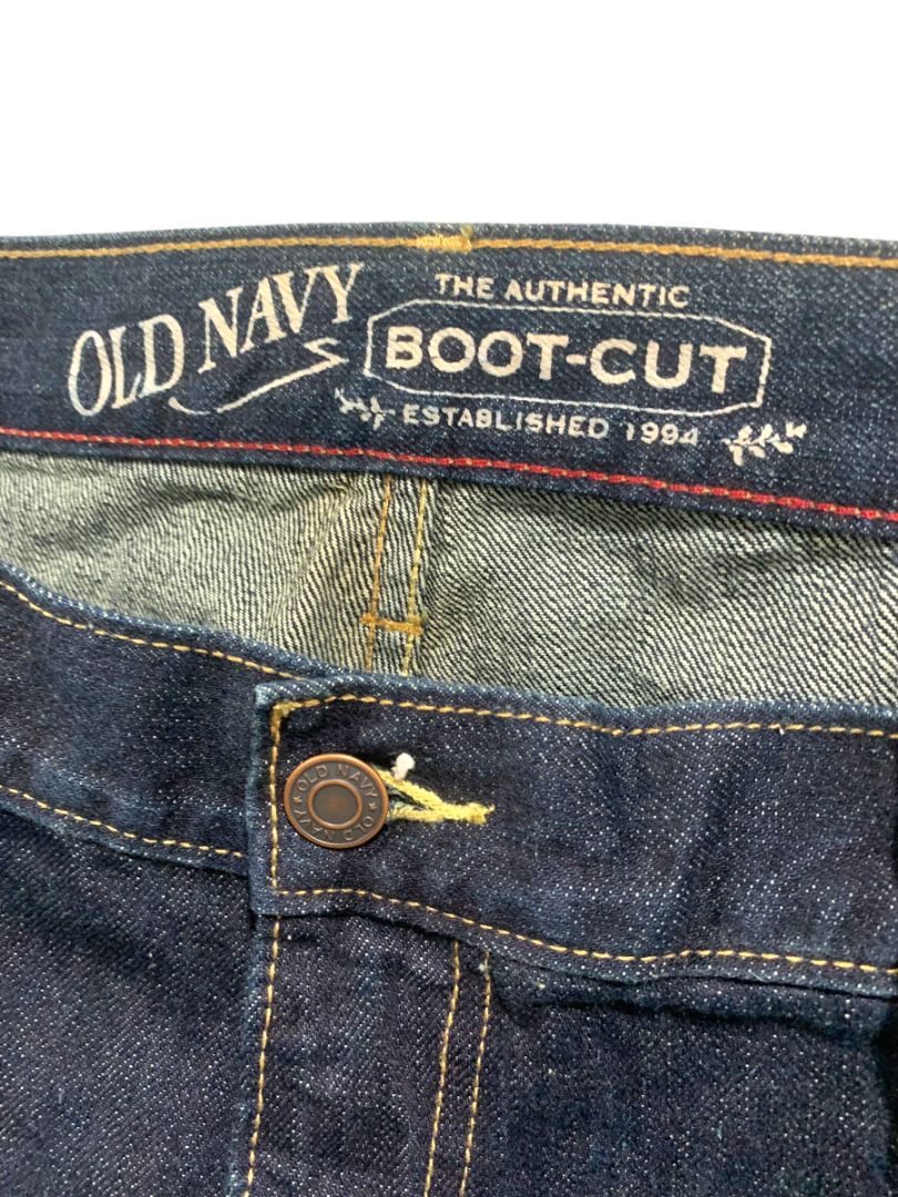 40x30 Old Navy Mens The Authentic Boot-Cut Mens Dark Wash Jeans