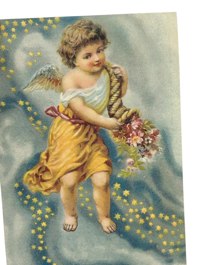 1997 Flower Fairy Postcards Set of 20 Created from Antique Lithographs 5.5" x 3.5"