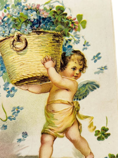 1997 Flower Fairy Postcards Set of 20 Created from Antique Lithographs 5.5" x 3.5"