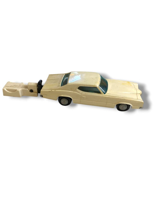 Vintage Proctor and Gamble Go Car White Working Condition 5" Plastic