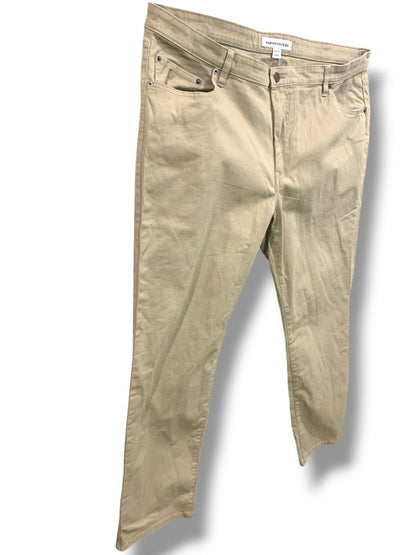 42x30 Amazon Essentials Mens Brown Denim Jeans Athletic Fit