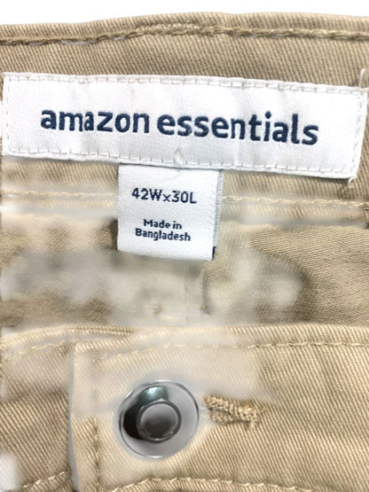 42x30 Amazon Essentials Mens Brown Denim Jeans Athletic Fit