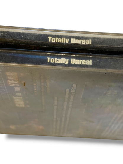 Vintage PC Video Game Totally Unreal Tornament and Gold Infogrames Untested 4 CDs