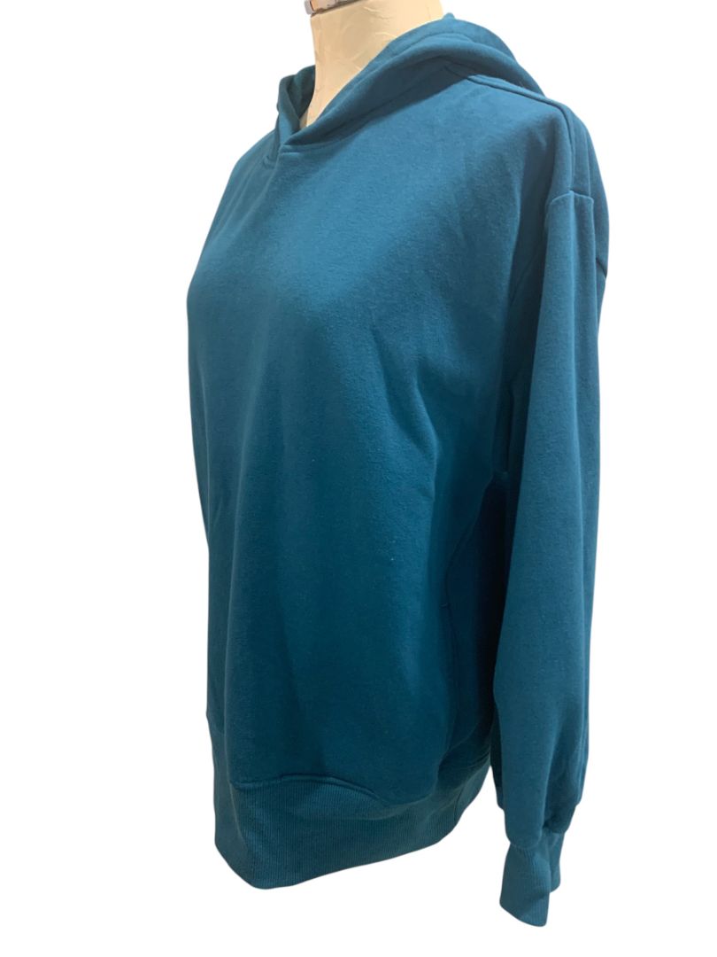 Medium Z by Zella Womens Teal Pullover Hoodie Sweatshirt
