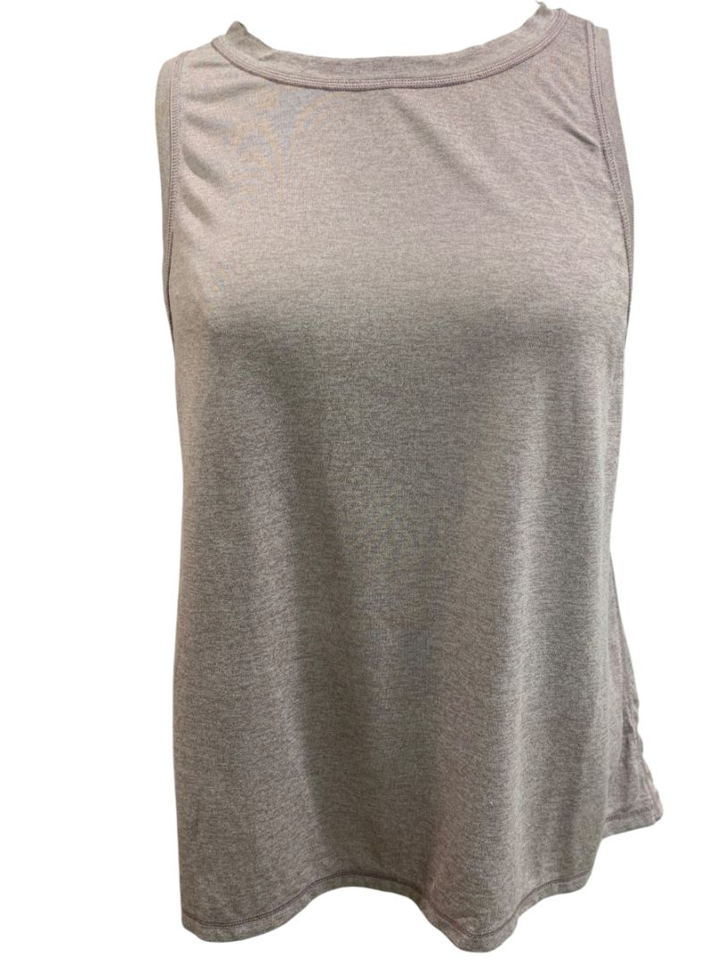 Small Athleta Womens Heathered Mauve Workout Tank Top