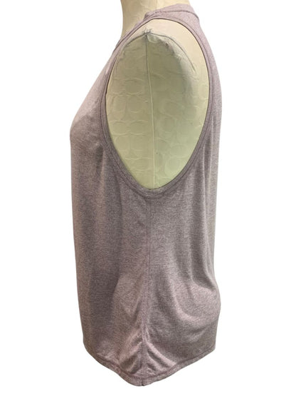 Small Athleta Womens Heathered Mauve Workout Tank Top