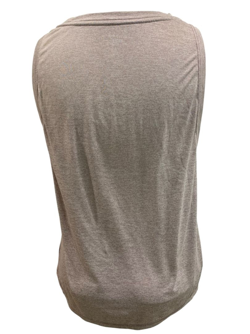 Small Athleta Womens Heathered Mauve Workout Tank Top
