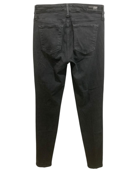 Size 6 Kut Womens Black Diana Skinny Jeans Denim 31.5" Inseam