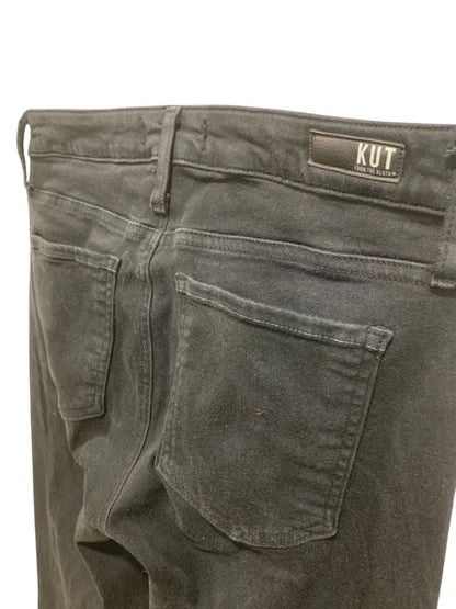 Size 6 Kut Womens Black Diana Skinny Jeans Denim 31.5" Inseam