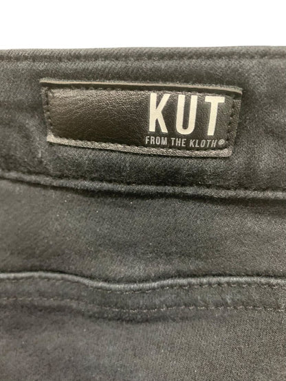 Size 6 Kut Womens Black Diana Skinny Jeans Denim 31.5" Inseam