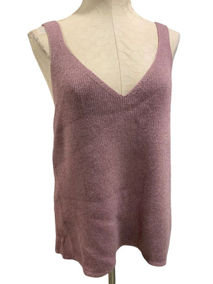 Size 3X Old Navy New Womens Plus Size Mauve Sleeveless Sweater V-Neck