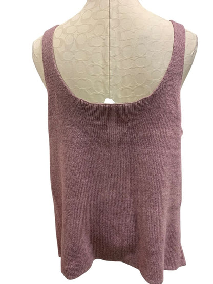 Size 3X Old Navy New Womens Plus Size Mauve Sleeveless Sweater V-Neck
