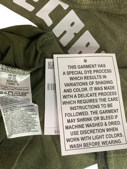 Size XS Minecraft Boys New Best Buddies Army Green Tshirt