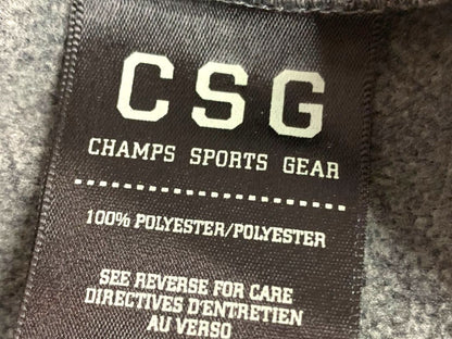 Size 3XL CSG Gray Full Zip Workout Hoodie Mens Tech Fleece Lining