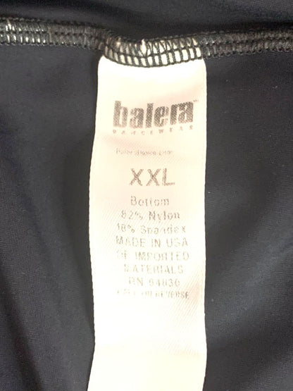 Size XXL Halera Womens Black Workout Compression Leggings