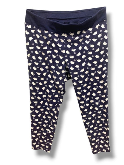 Size 18/20 Cacique Womens Pajama Pants Navy Blue Polar Bear Soft