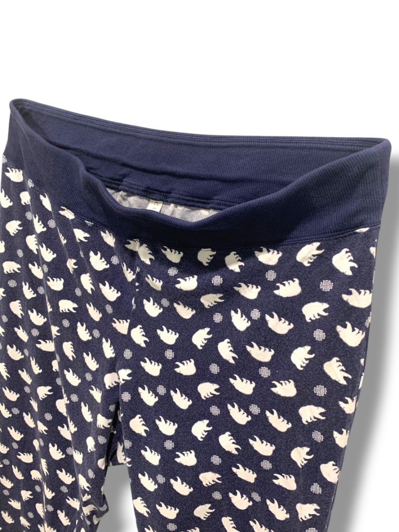 Size 18/20 Cacique Womens Pajama Pants Navy Blue Polar Bear Soft