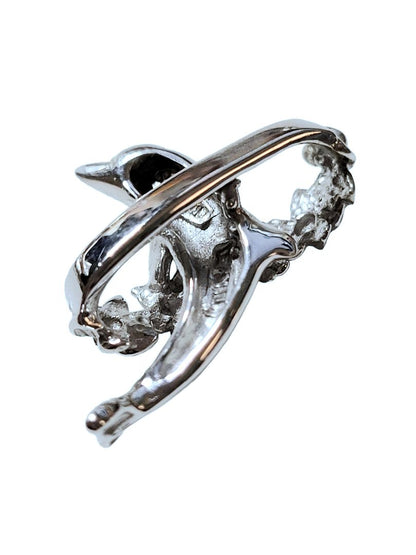 Wyland Iconic Sterling Silver Leaping Dolphin Charm