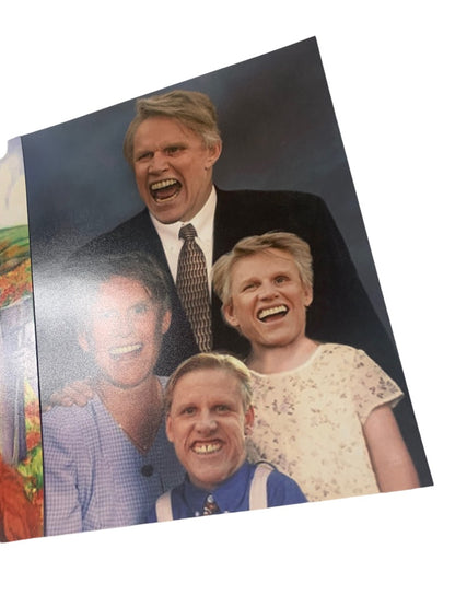 Set of 2 Gary Busey's Funny Family Photo Wizard of Oz Spoof 8x10