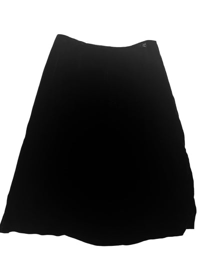 20 Lauren Ralph Lauren Black Velvet Skirt Lined