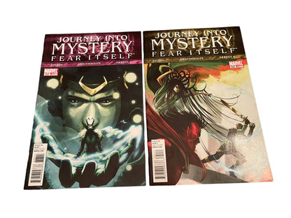 Marvel Joruney Into Mystery Fear Itself 623 & 624 Gileen Braithwaite Arreola