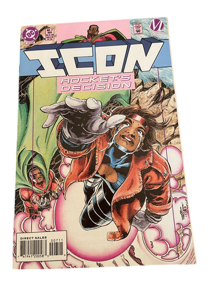 DC ICON #7 DC Milestones 1993 Rocket's Decision Comic