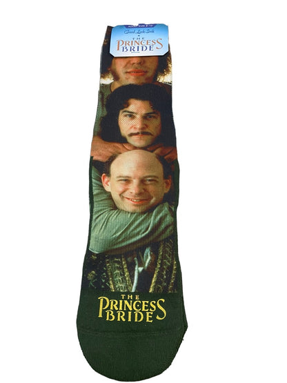 8-13 The Princess Bride Vizzini, Inigo & Fezzik Adult Socks NEW The Good Sock Brand