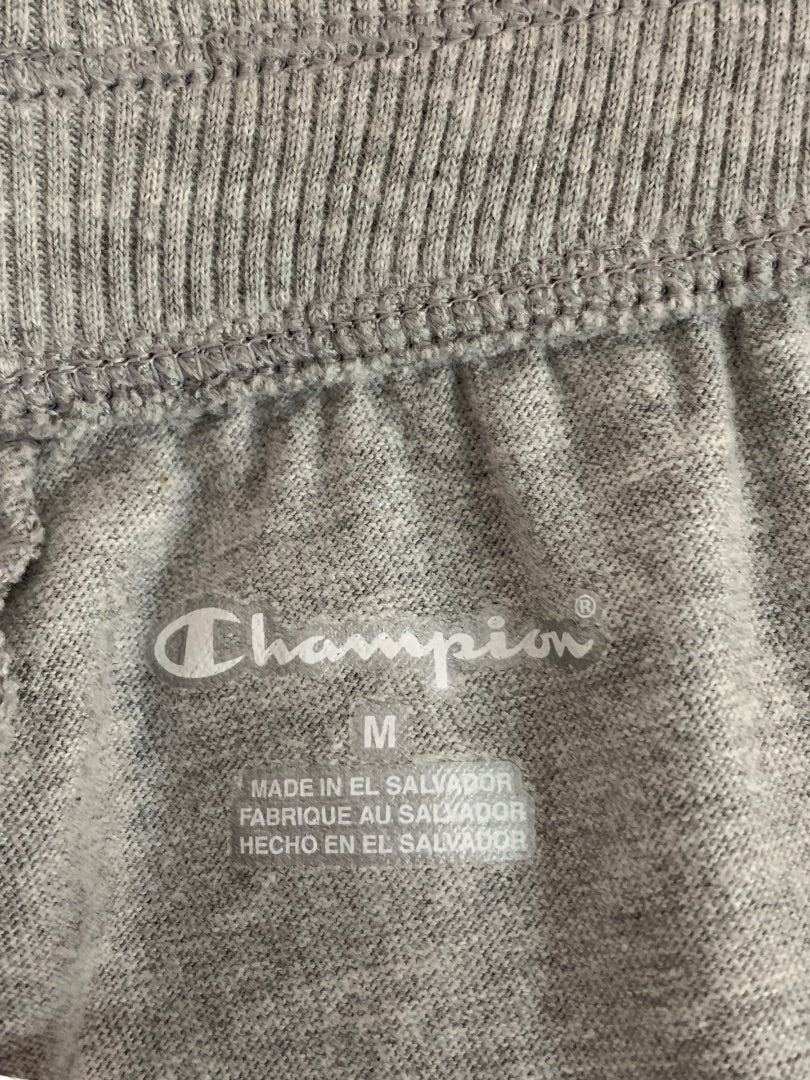 Medium Champion Women's Gray Pull On Knit Shorts Elastic Drawstring Waist