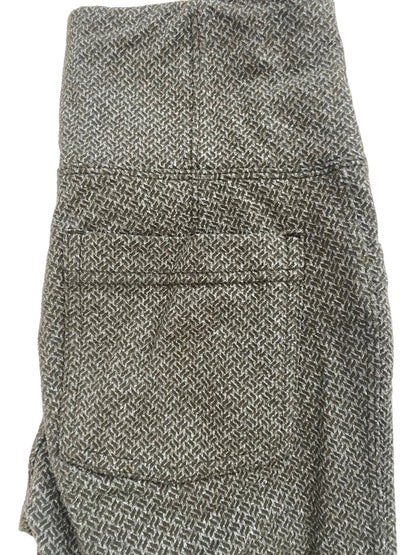 XXS Athleta Olive Green Tweed Winter Leggings