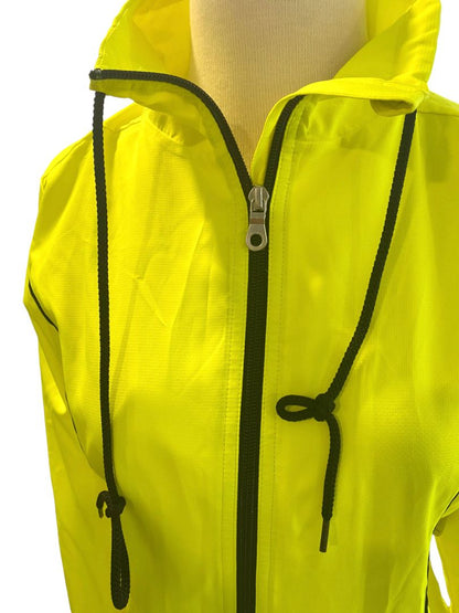 Small Reebok Bright Yellow Women's Jacket Full Zip NWT