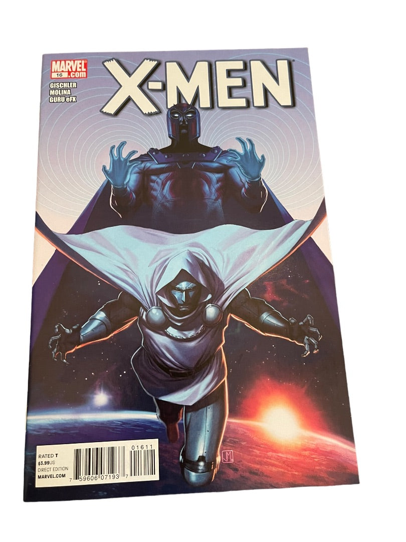 X-Men #16 Direct Edition Gischler Molina Guru eFX Rated T