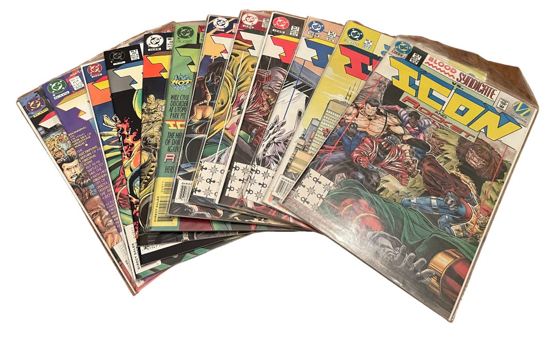 DC ICon Mixed Lot of 12 Comic Books Milestone