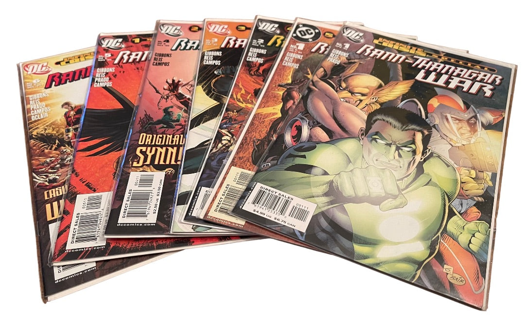 DC Rann-Thanagar War Infinite Crisis #1-6 Lot & #1 Infinite Crisis Special